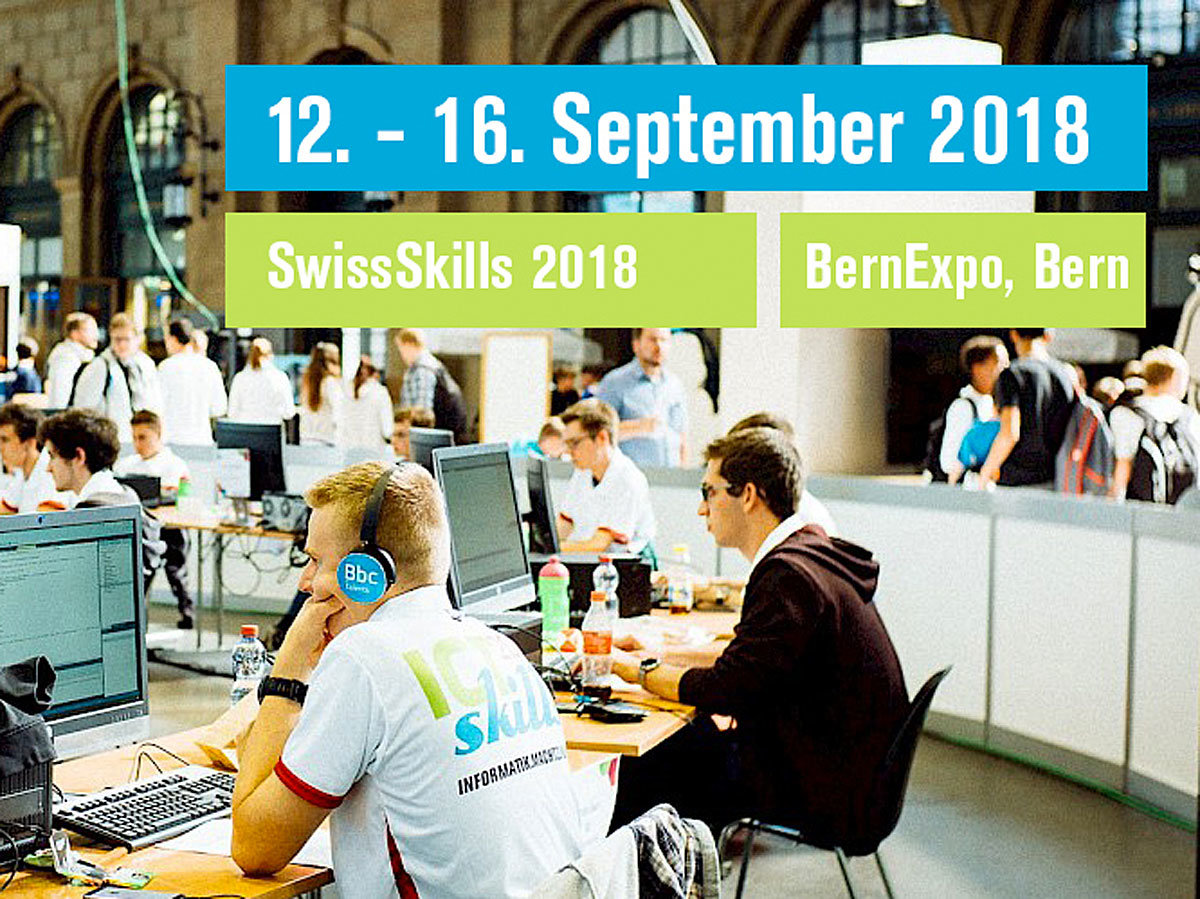 Concours ICTskills 2018 à Berne. Concours ICTskills 2018 à Berne.