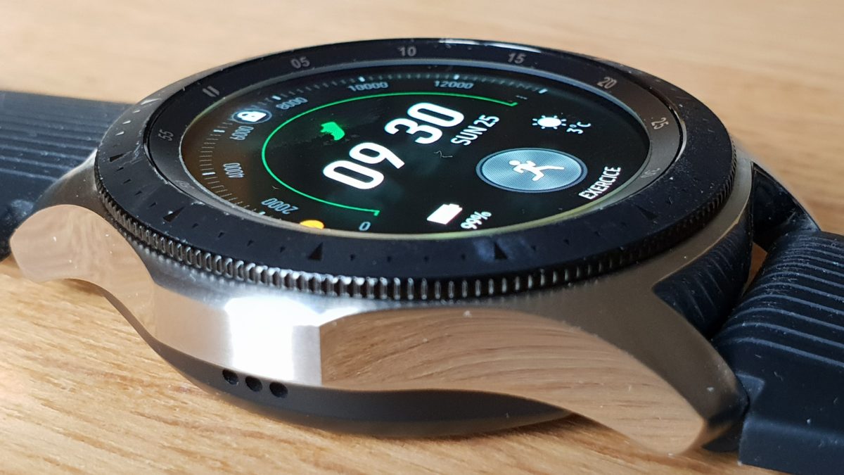 La Samsung Galaxy Watch LTE de 46 mm.
