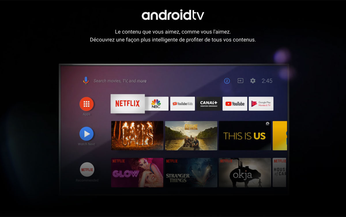 Android TV gagne du terrain... Android TV gagne du terrain...