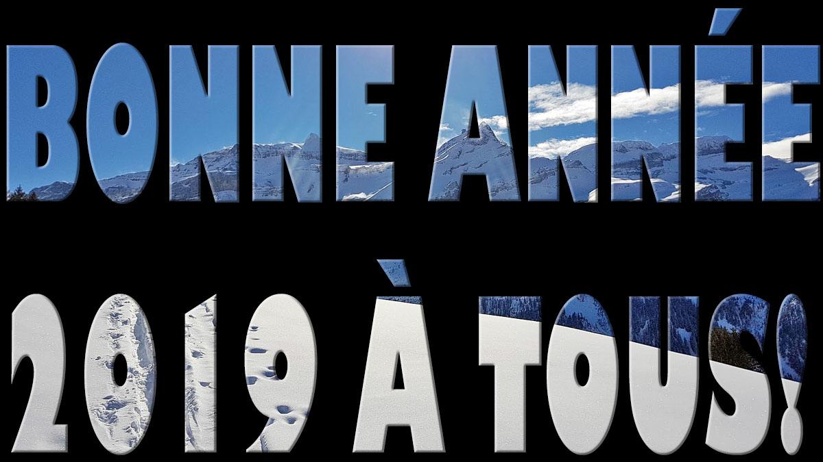 Bonneet heureuse année 2019!