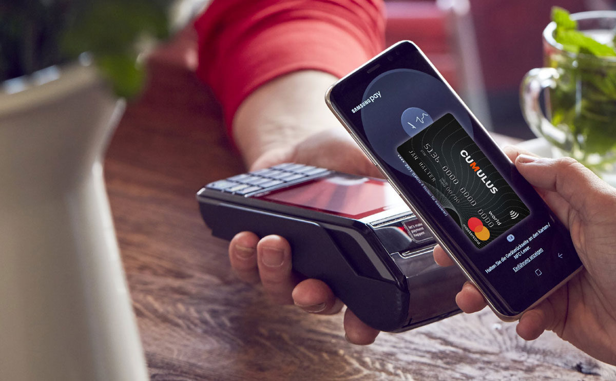 Samsung Pay devient compatible avec la Mastercard Cumulus. Samsung Pay devient compatible avec la Mastercard Cumulus.