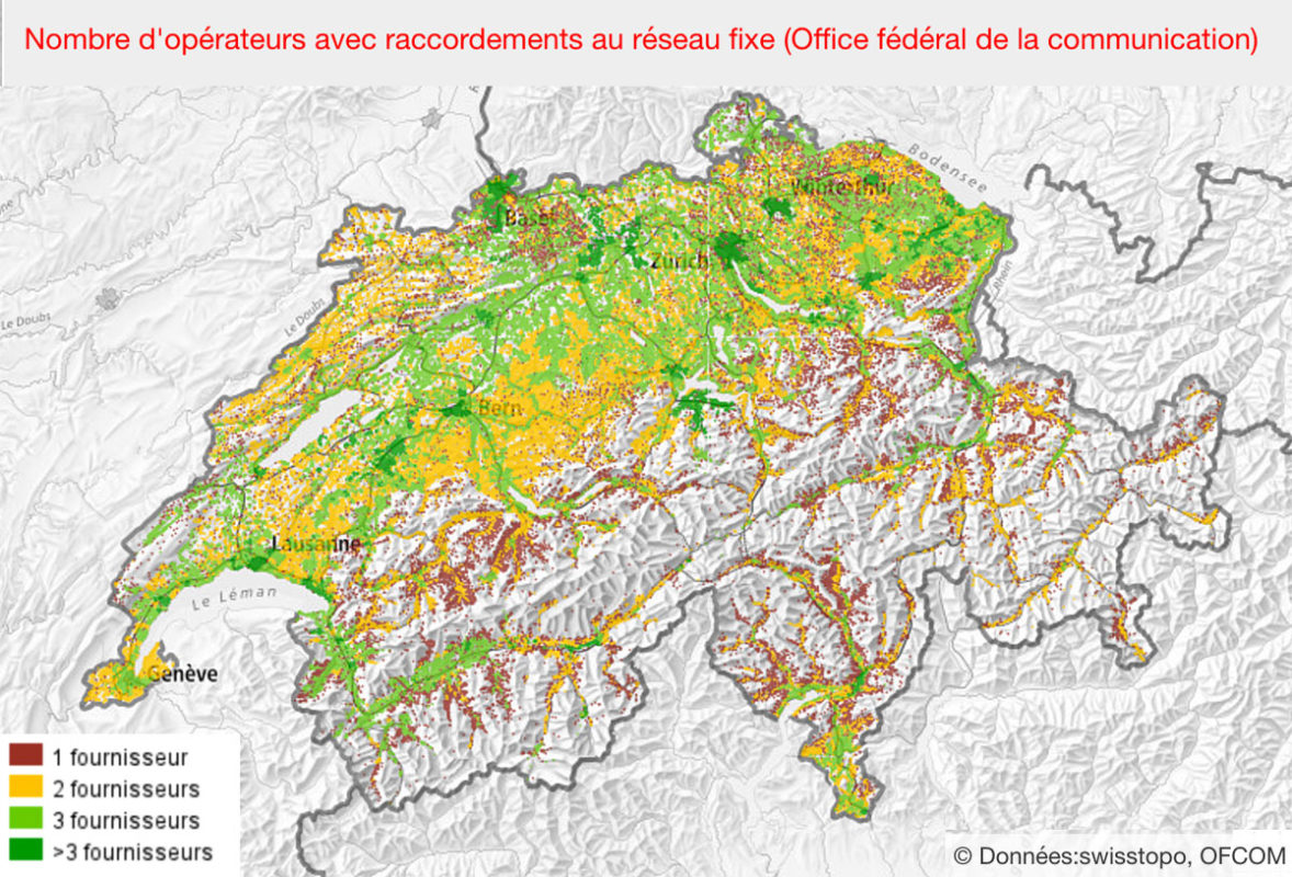 Nombre d'opérateurs avec raccordements au réseau fixe. Source: OFCOM. Nombre d'opérateurs avec raccordements au réseau fixe. Source: OFCOM.