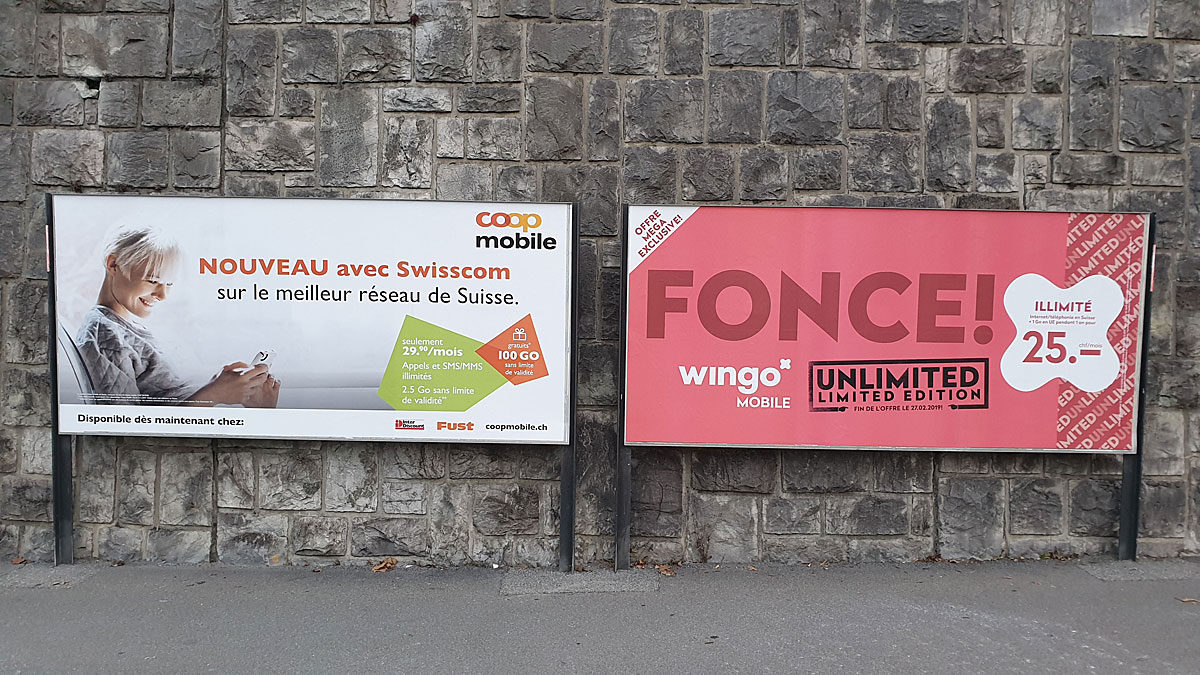 Coop Mobile et Wingo sur le réseau mobile de Swisscom. Coop Mobile et Wingo sur le réseau mobile de Swisscom.