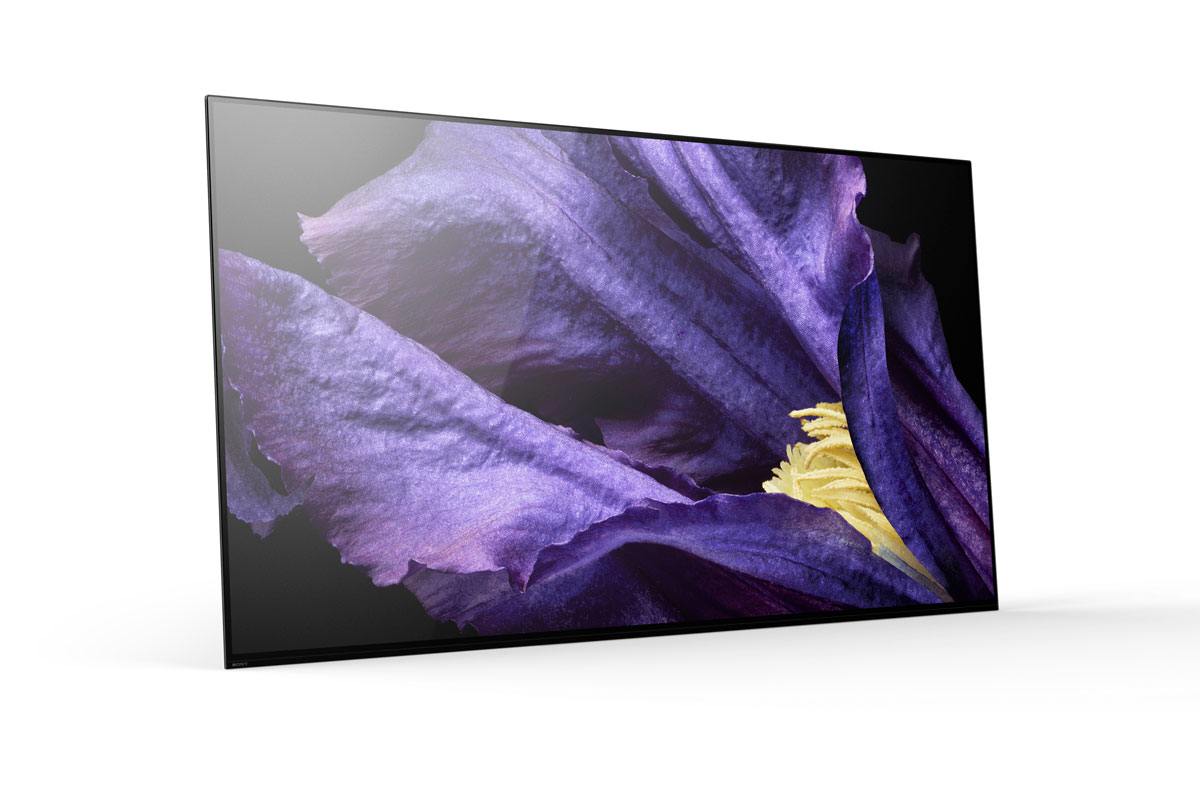 Le Sony Bravia Master Series AF9 OLED. Le Sony Bravia Master Series AF9 OLED.