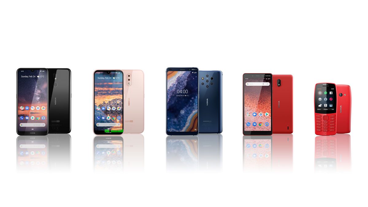 MWC 2019 : voici les Nokia 9 PureView, Nokia 4.2, Nokia 3.2 et Nokia 1 Plus Au centre, le Nokia 9 PureView possède cinq capteurs photo Zeiss !