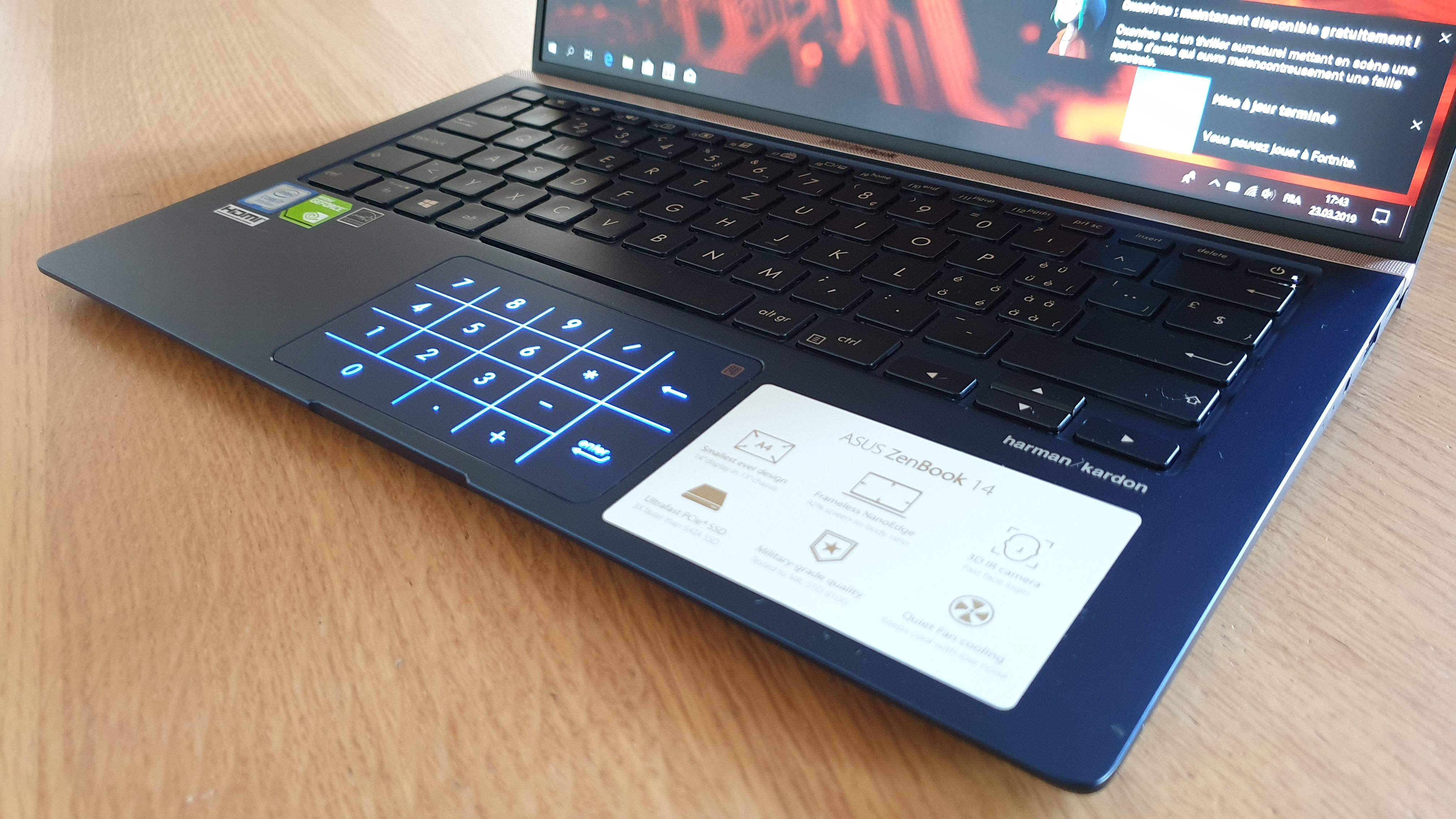 Test multimédia: le nouveau Asus Zenbook de 14 pouces sur le gril!