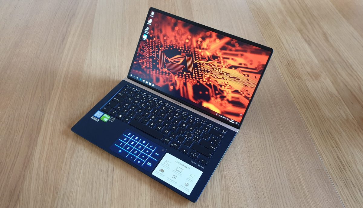 Asus Zenbook 14: un écran 16/9 de type Full HD. Asus Zenbook 14: un écran 16/9 de type Full HD.