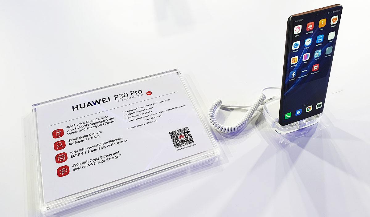 Le Huawei P30 Pro et son zoom hybride 10x. Le Huawei P30 Pro et son zoom hybride 10x.