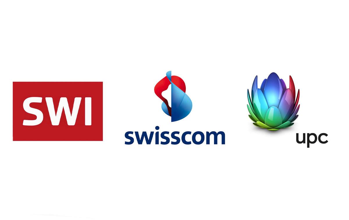 Swissinfo, Swisscom et UPC.