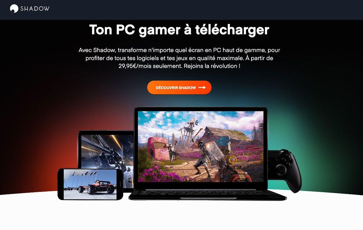 Shadow, le PC gamer à télécharger, est disponible en Suisse. Shadow, le PC gamer à télécharger, est disponible en Suisse.