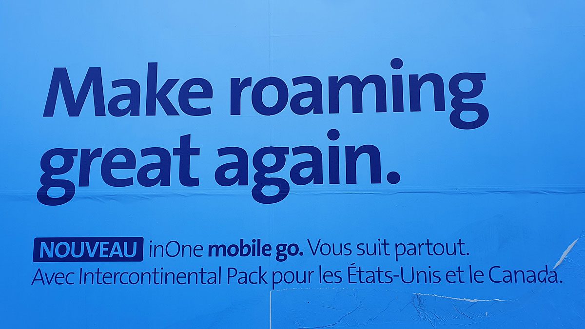 La plus extrême prudence reste de rigueur avec le roaming. La plus extrême prudence reste de rigueur avec le roaming.