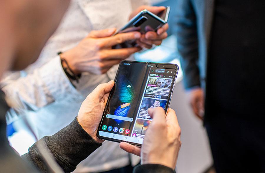 Samsung a orchestré une opération d'envergure pour lancer son Galaxy Fold.
