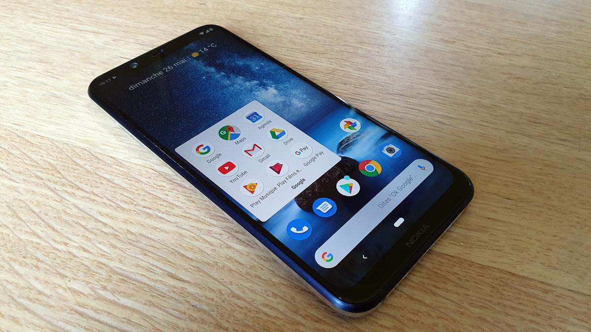 Le Nokia 8.1 surprend par son équilibre global. Le Nokia 8.1 surprend par son équilibre global.