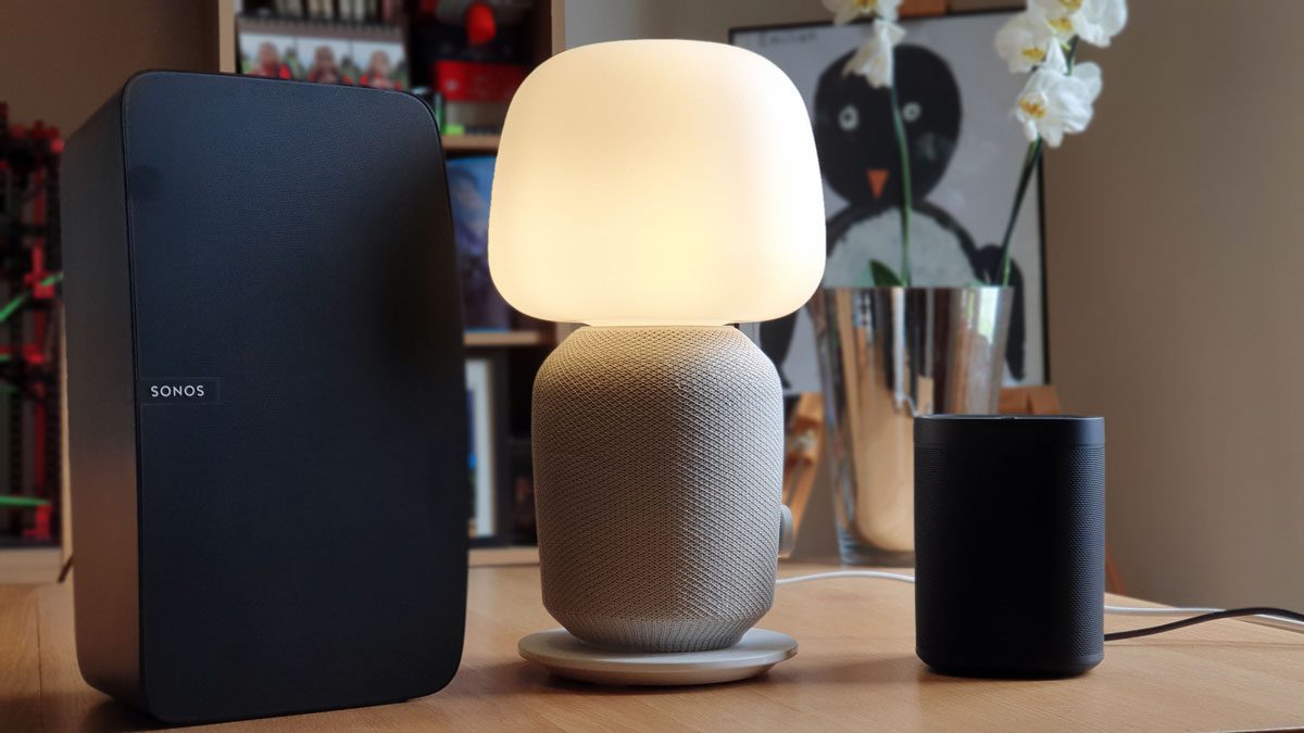 Sonos Play: 1, Ikea Symfonisk et Sonos Play:5. Sonos Play: 1, Ikea Symfonisk et Sonos Play:5.