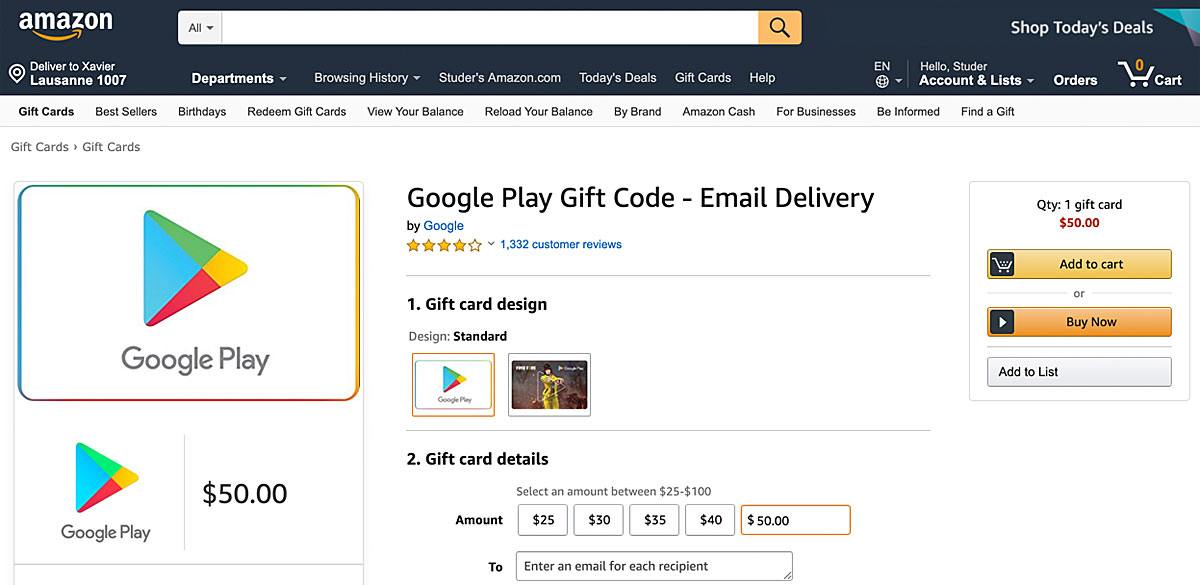 code pin google play