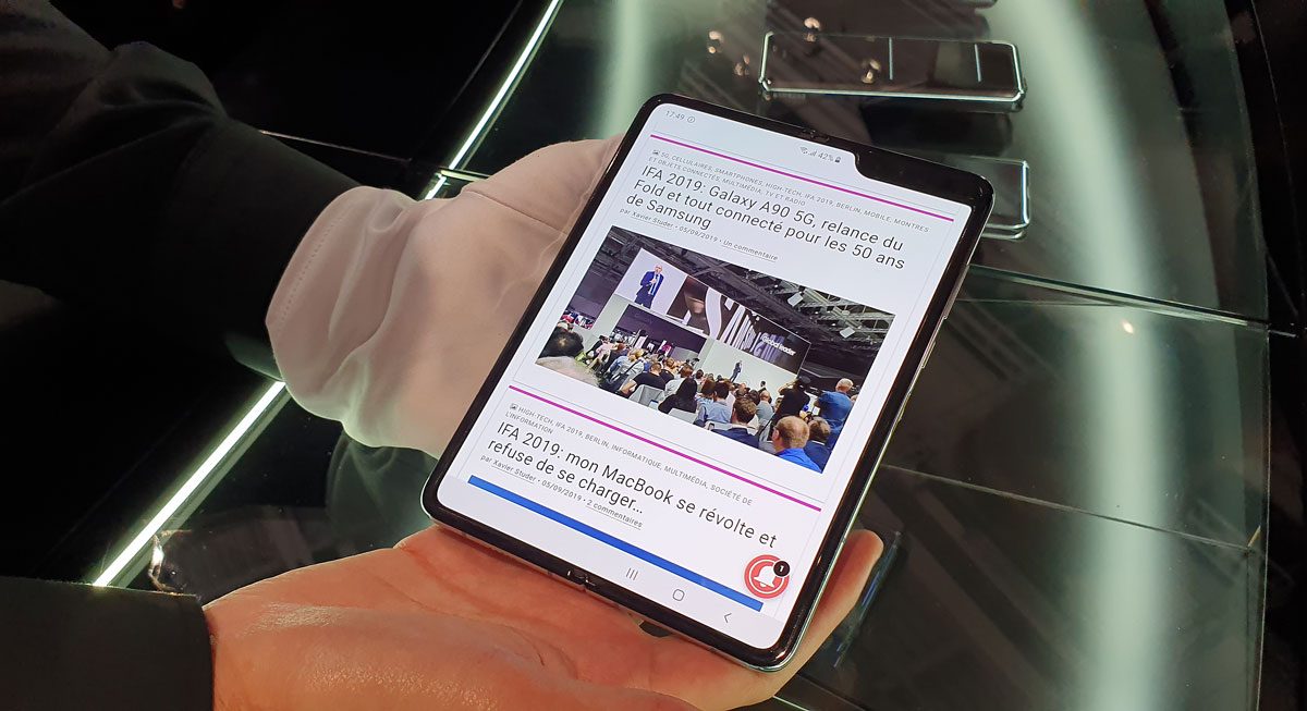 Le Samsung Galaxy Fold revu...