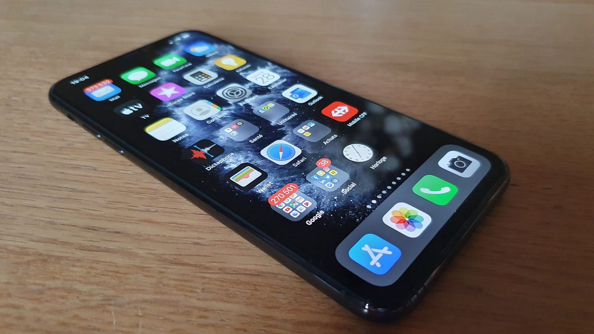 L'Apple iPhone 11 Pro Max. L'Apple iPhone 11 Pro Max.