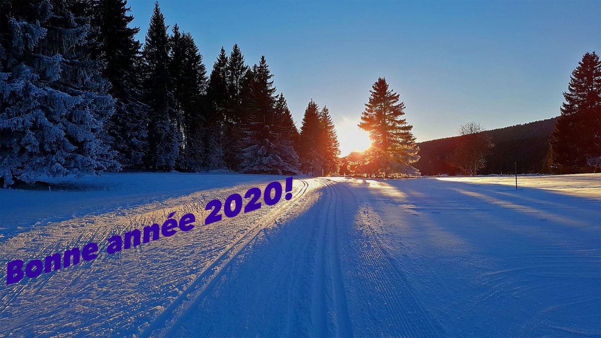 Bonne année 2020 à tous! Bonne année 2020 à tous!