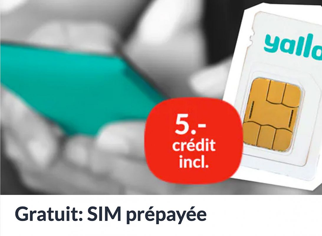 Offrir des SIM pour toucher ensuite le jackpot: habile!