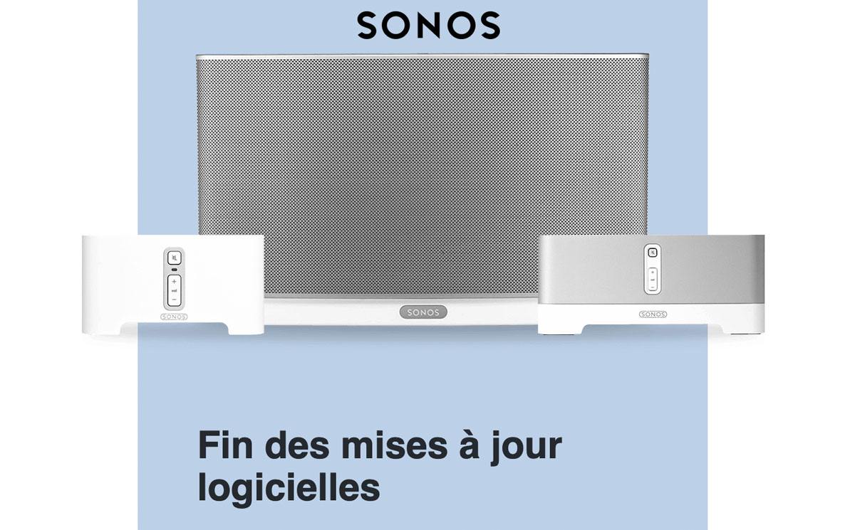 Sonos a voulu contraindre ses clients à changer d'appareils en invoquant la fin des mises à jour... Sonos a voulu contraindre ses clients à changer d'appareils en invoquant la fin des mises à jour...