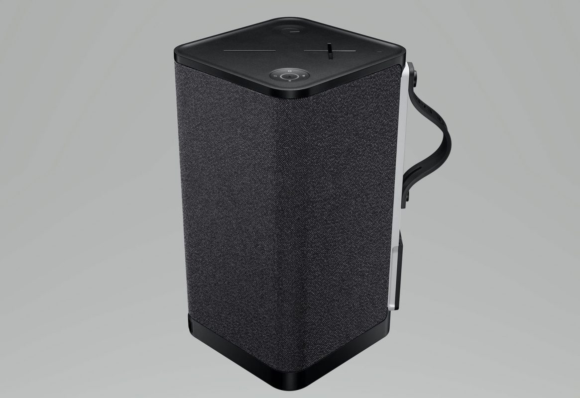 L'Hyperboom d'Ultimate Ears par Logitech. L'Hyperboom d'Ultimate Ears par Logitech.