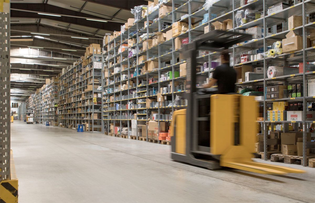 Le centre logistique de digitec et Galaxus à Wohlen (AG).