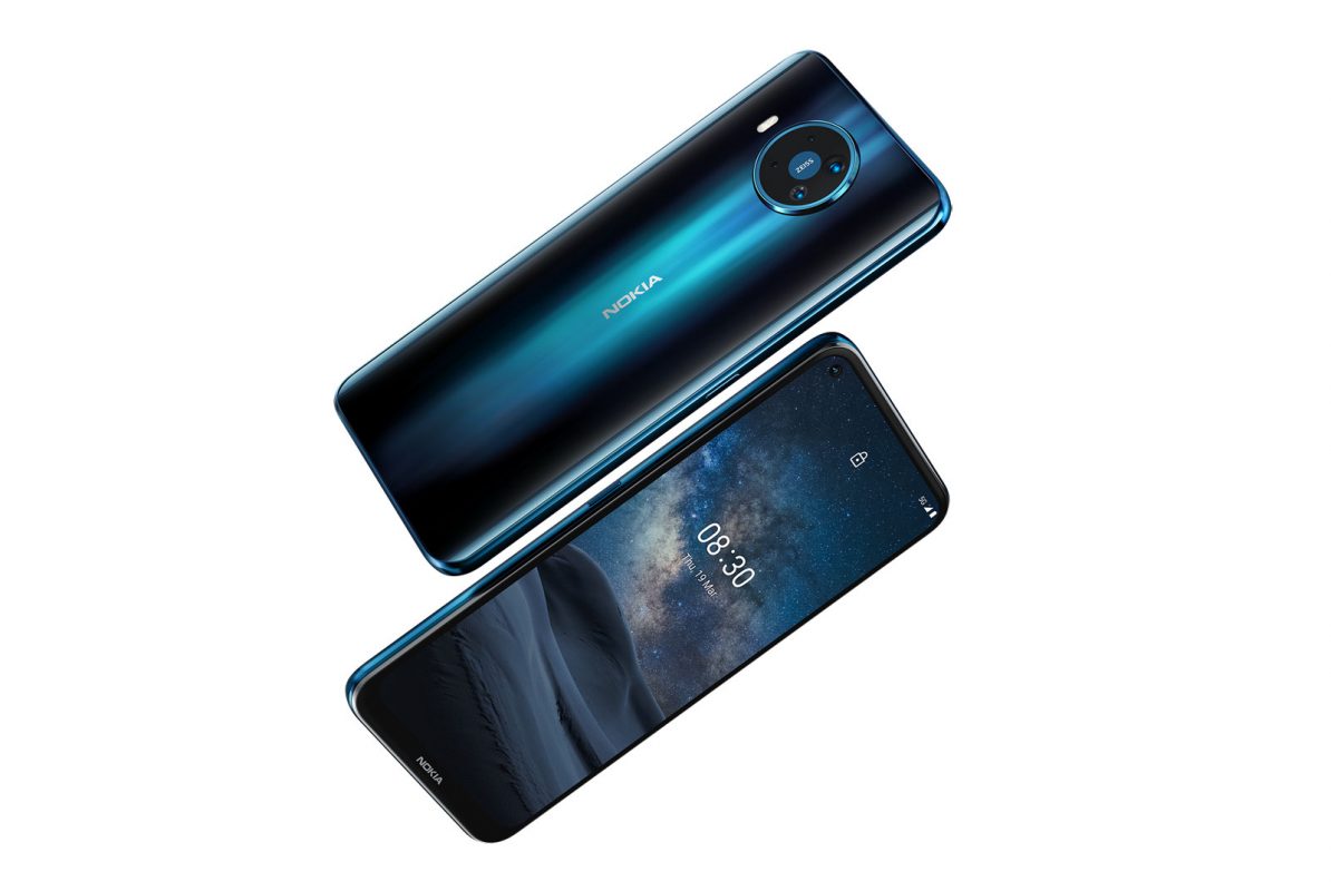 Le Nokia 8.3, premier modèle 5G du Finlandais. Le Nokia 8.3, premier modèle 5G du Finlandais.