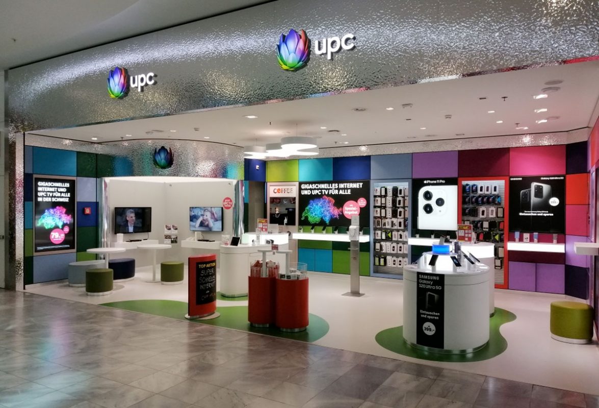 Le magasin UPC du Glattzentrum.