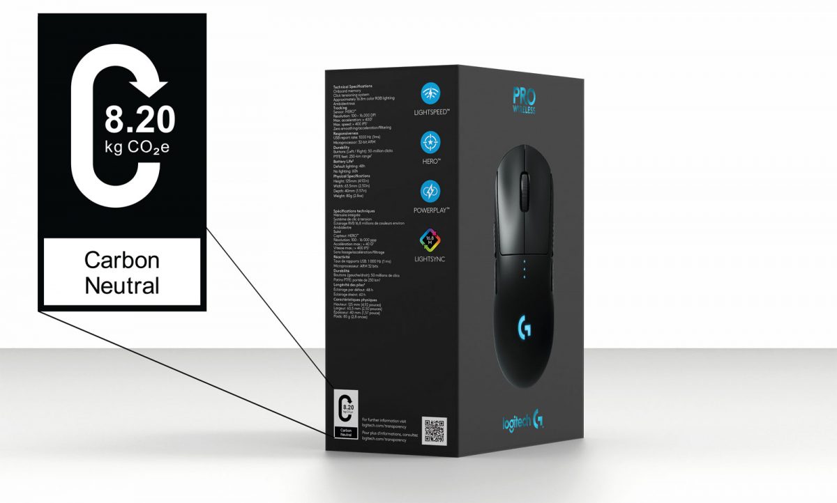 Les nouvelles étiquettes de Logitech. Les nouvelles étiquettes de Logitech.