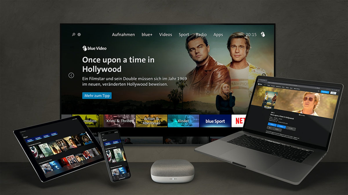 Swisscom TV devient Blue TV. Swisscom TV devient Blue TV.
