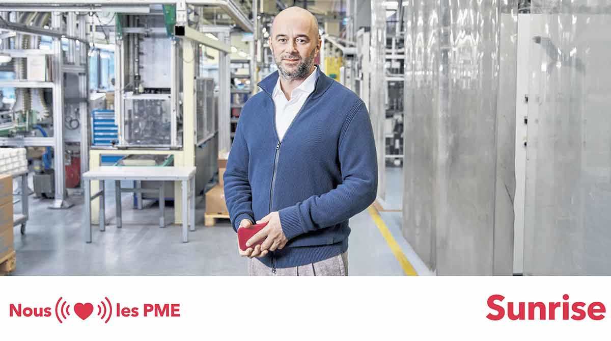 La dernière campagne d'image de Sunrise.