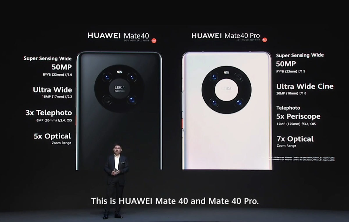 Huawei lance ses séries Mate 40. Huawei lance ses séries Mate 40.