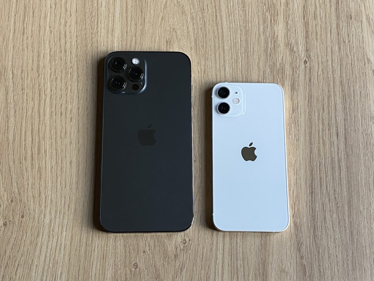 iPhone 12 Pro Max ou mini. Noir ou blanc: le choix des extrêmes!