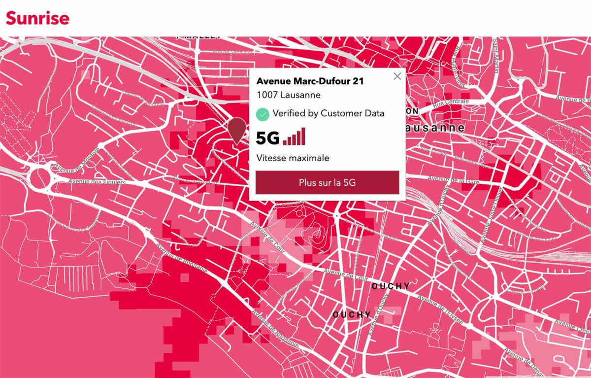 Malgré les tracts, à fond la 5G près du Pont Marc Dufour à Lausanne!