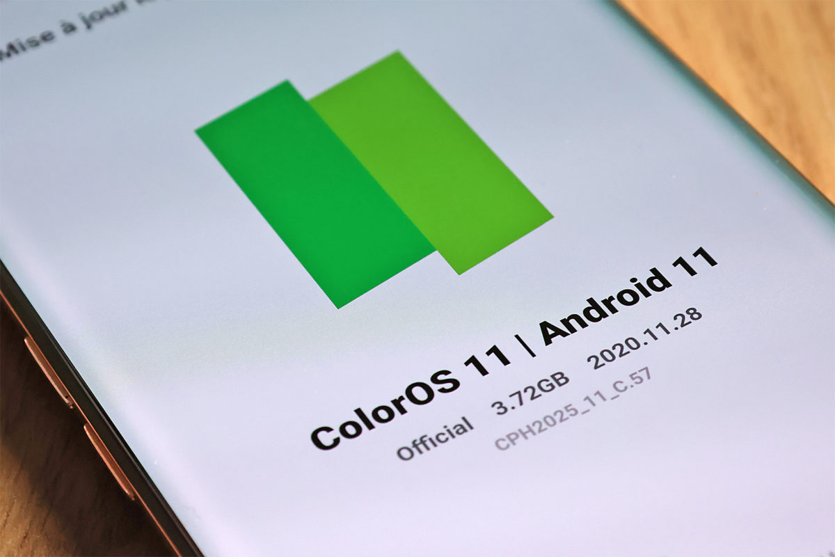 Android 11, mise à jour, smartphone, mise à jour ColorOS 11 et Android 11 sur l'Oppo Find X2 Pro.