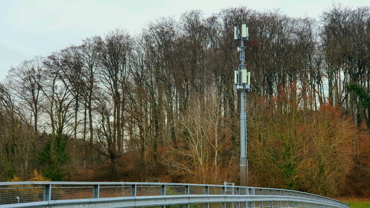 Une antennes 5G Salt dans le canton de Vaud.