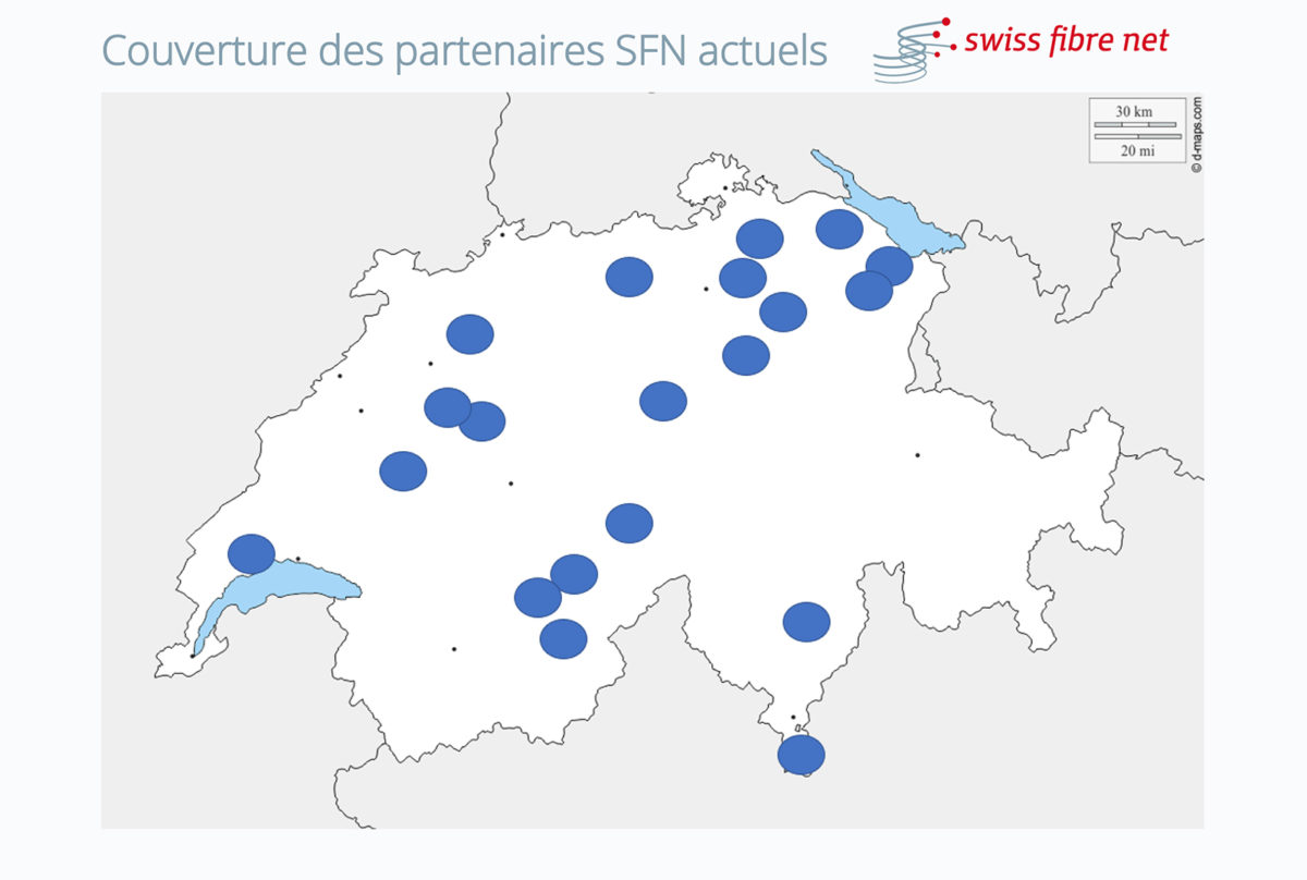 La couverture de Swiss Fibre Net.