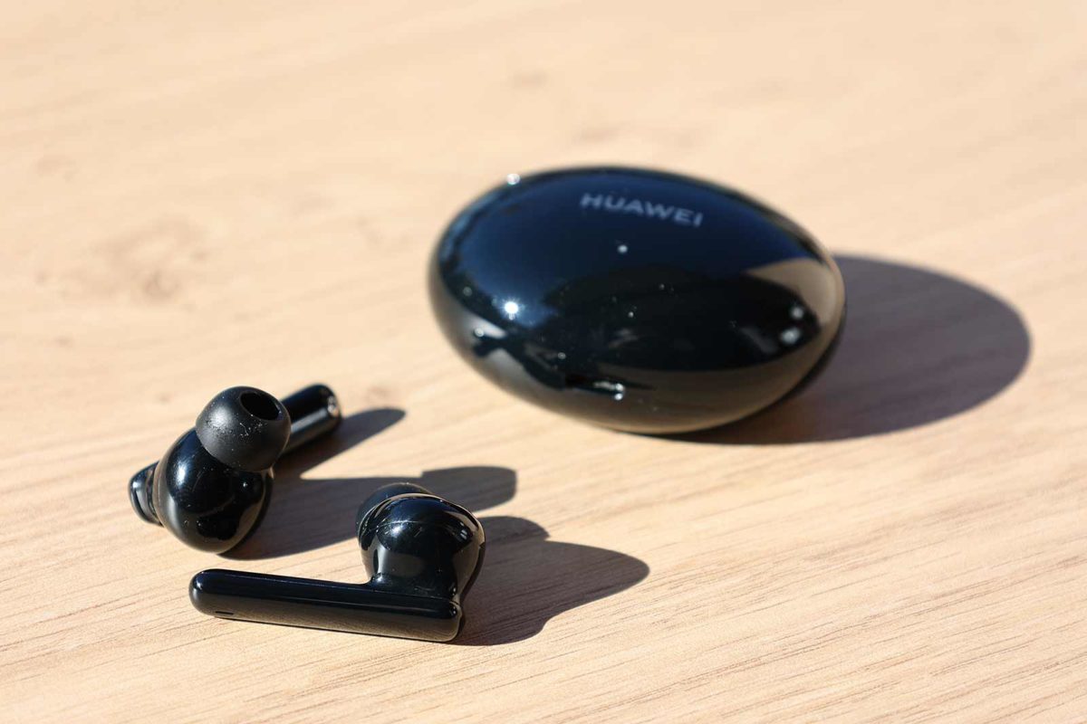 Les Huawei FreeBuds 4i. Les Huawei FreeBuds 4i.