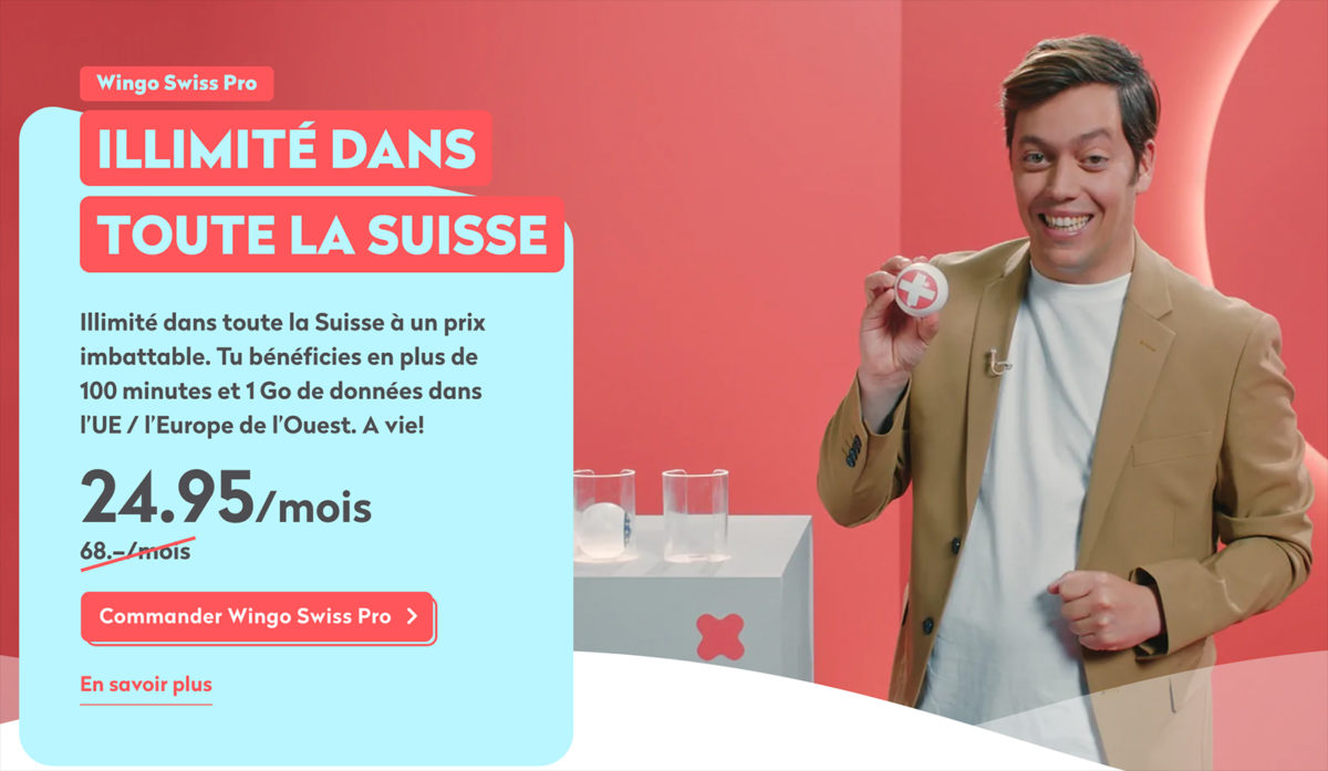 Wingo Swiss Pro en promo.