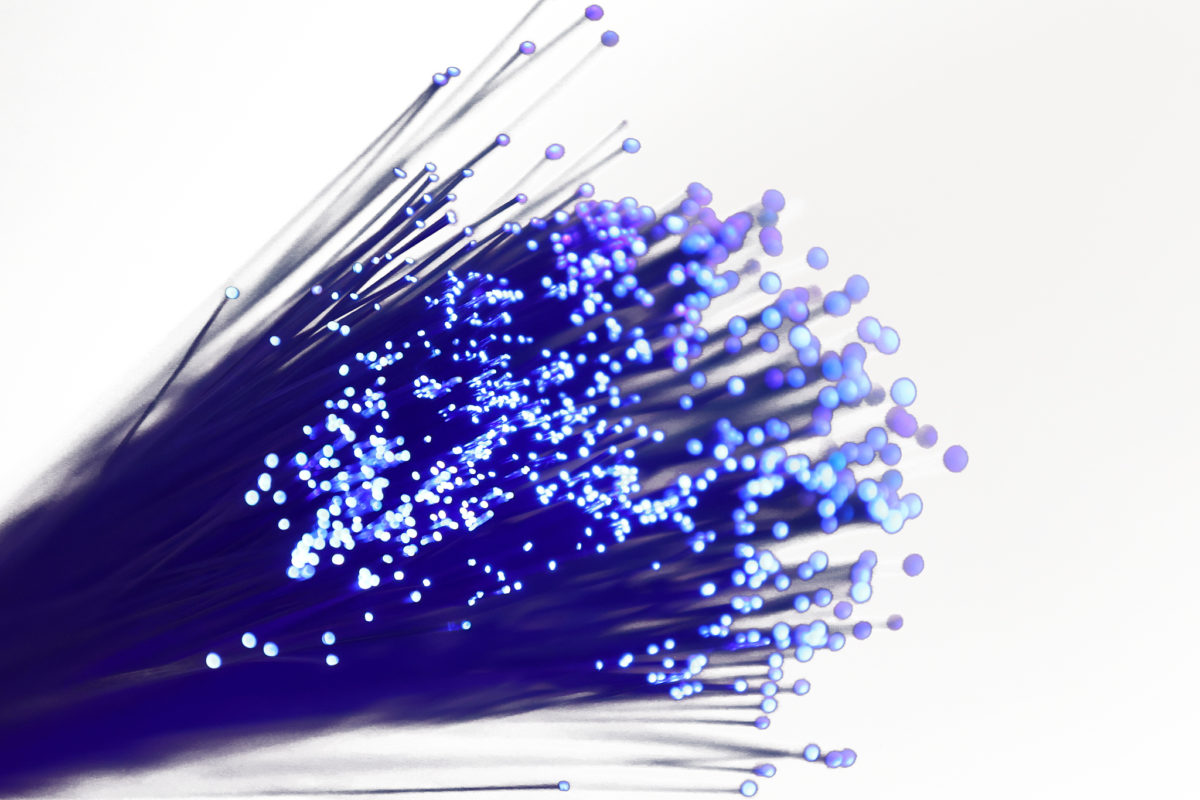 La fibre optique au coeur des réseaux.