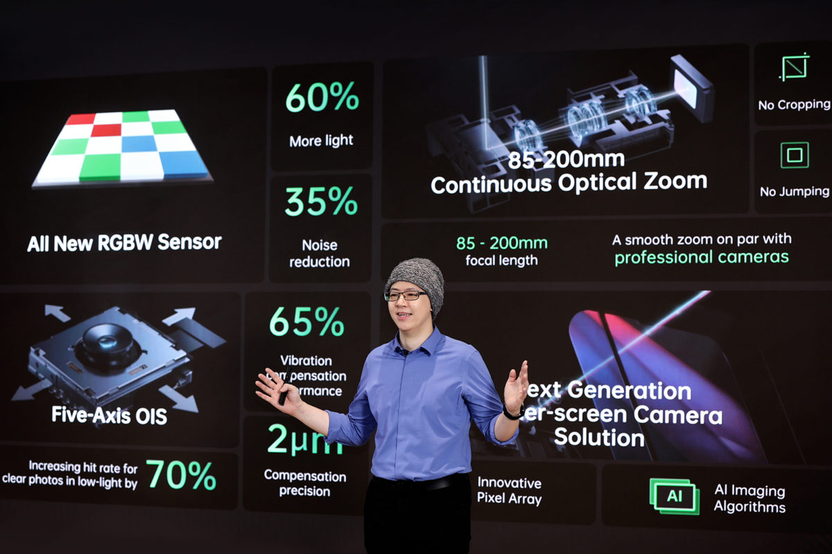 Simon Liu, directeur imagerie chez Oppo. Simon Liu, directeur imagerie chez Oppo.