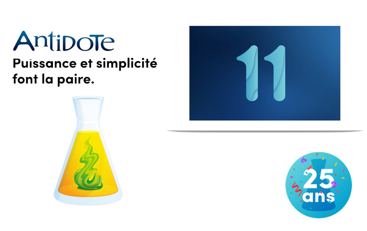 Antidote 11 a débarqué! Antidote 11 a débarqué!