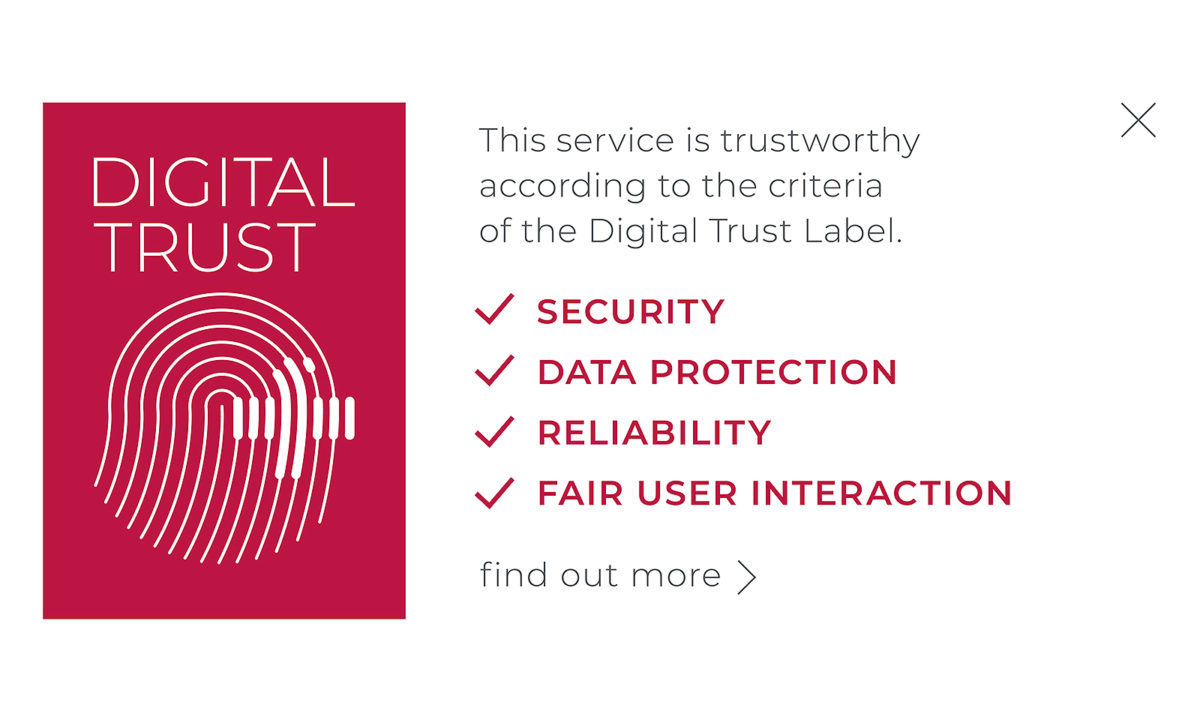 Le Digital Trust Label. Le Digital Trust Label.