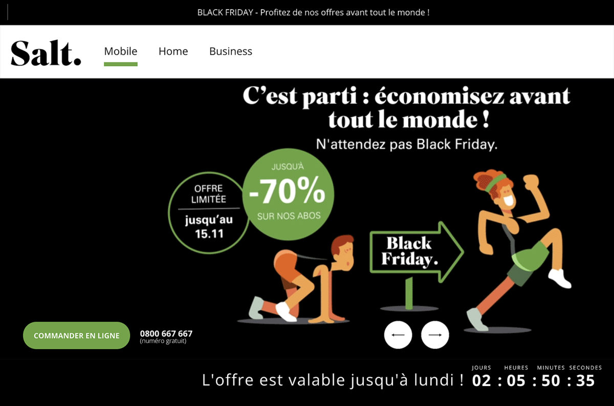 Jusqu'à 70% de rabais chez Salt! Jusqu'à 70% de rabais chez Salt!