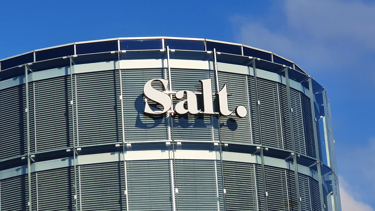 Le siège de Salt à Renens. Le siège de Salt à Renens.
