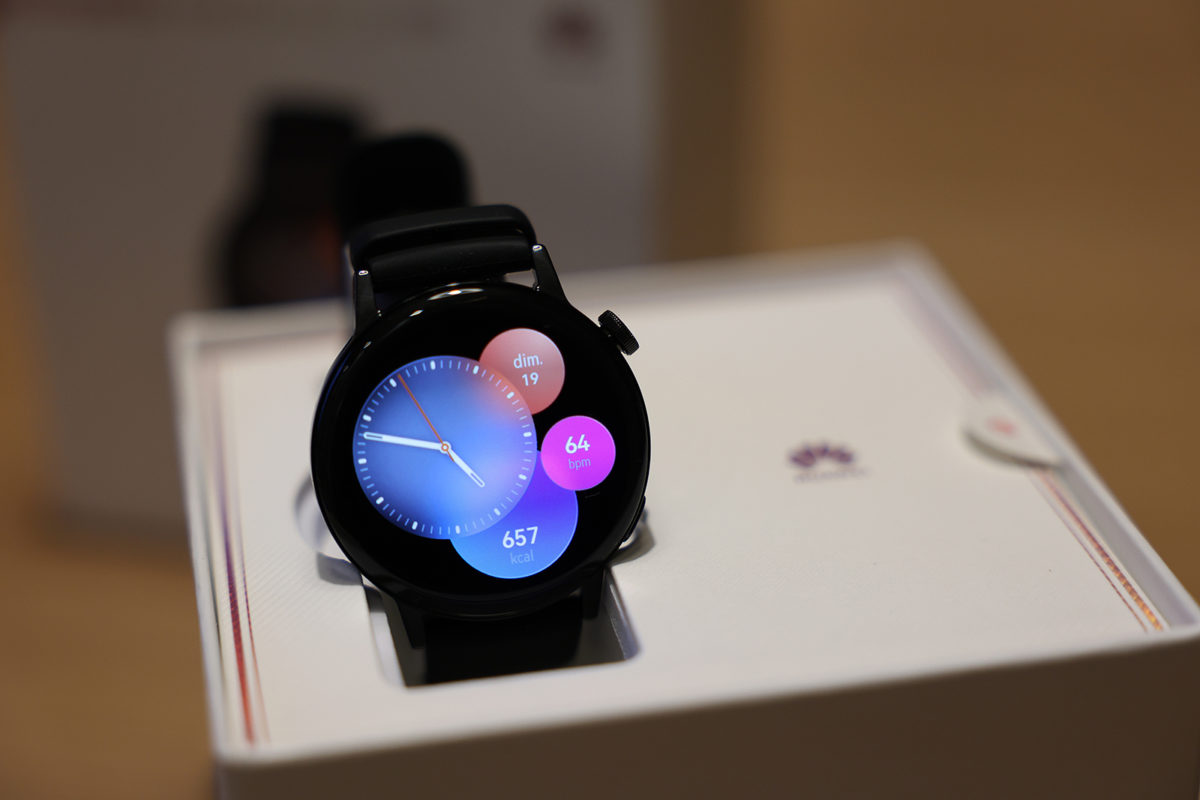 La Huawei Watch GT3. La Huawei Watch GT3.