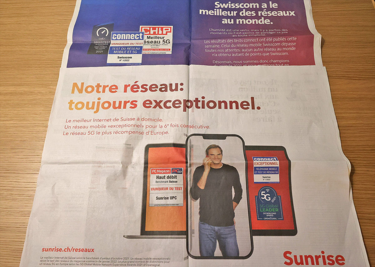 Sunrise UPC et Swisscom: des marges toujours royales! Sunrise UPC et Swisscom: des marges toujours royales!