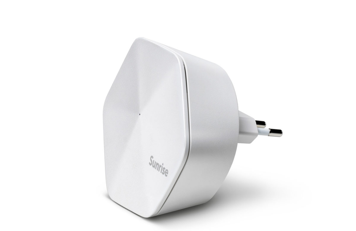 Voici le Sunrise Smart Wi-Fi. Voici le Sunrise Smart Wi-Fi.