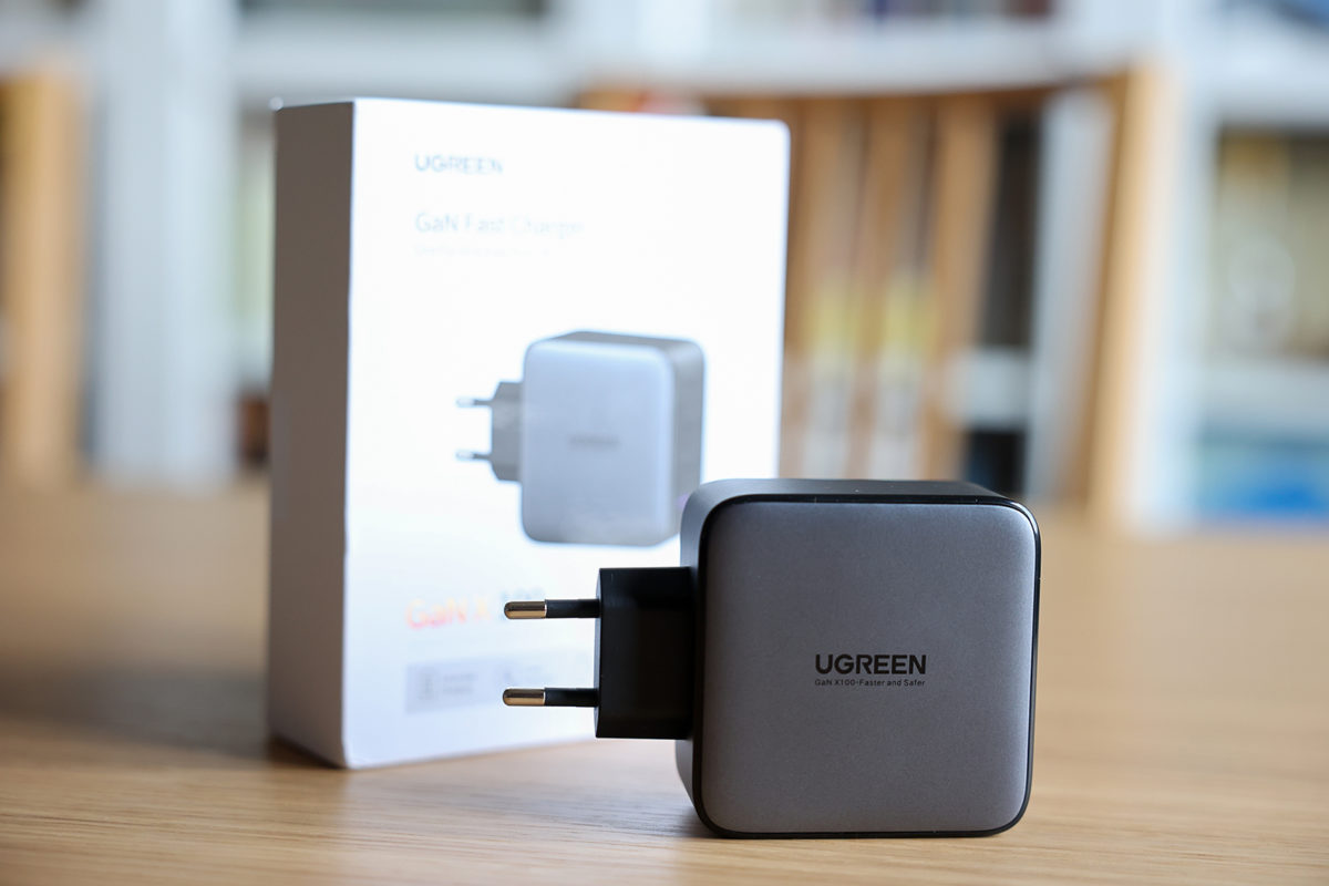 Le chargeur Ugreen Gan X 100W possède des circuits de sécurité. Le chargeur Ugreen Gan X 100W possède des circuits de sécurité.
