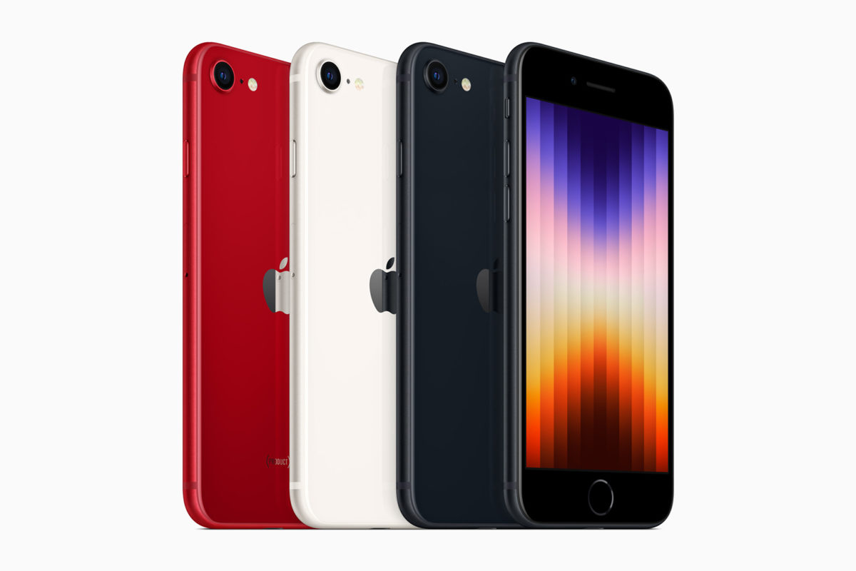 L'iPhone SE 2022.